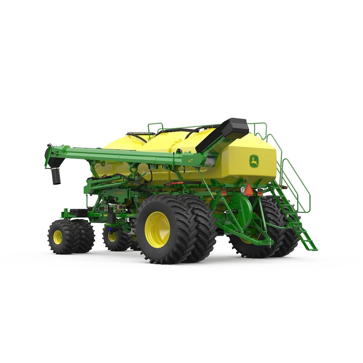 Studio image with a rear view of Seeding Equipment C500T Trailing Air Cart