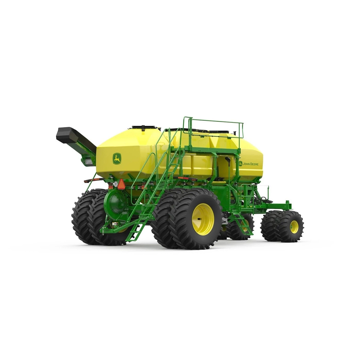 Studio image with a rear view of Seeding Equipment C550T Trailing Air Cart