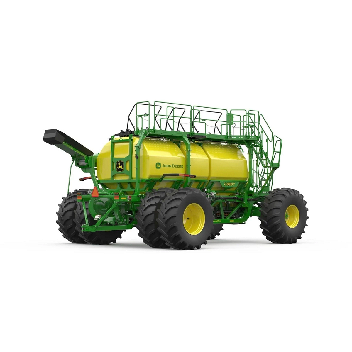 Studio image with a rear view of Seeding Equipment C650T Trailing Air Cart