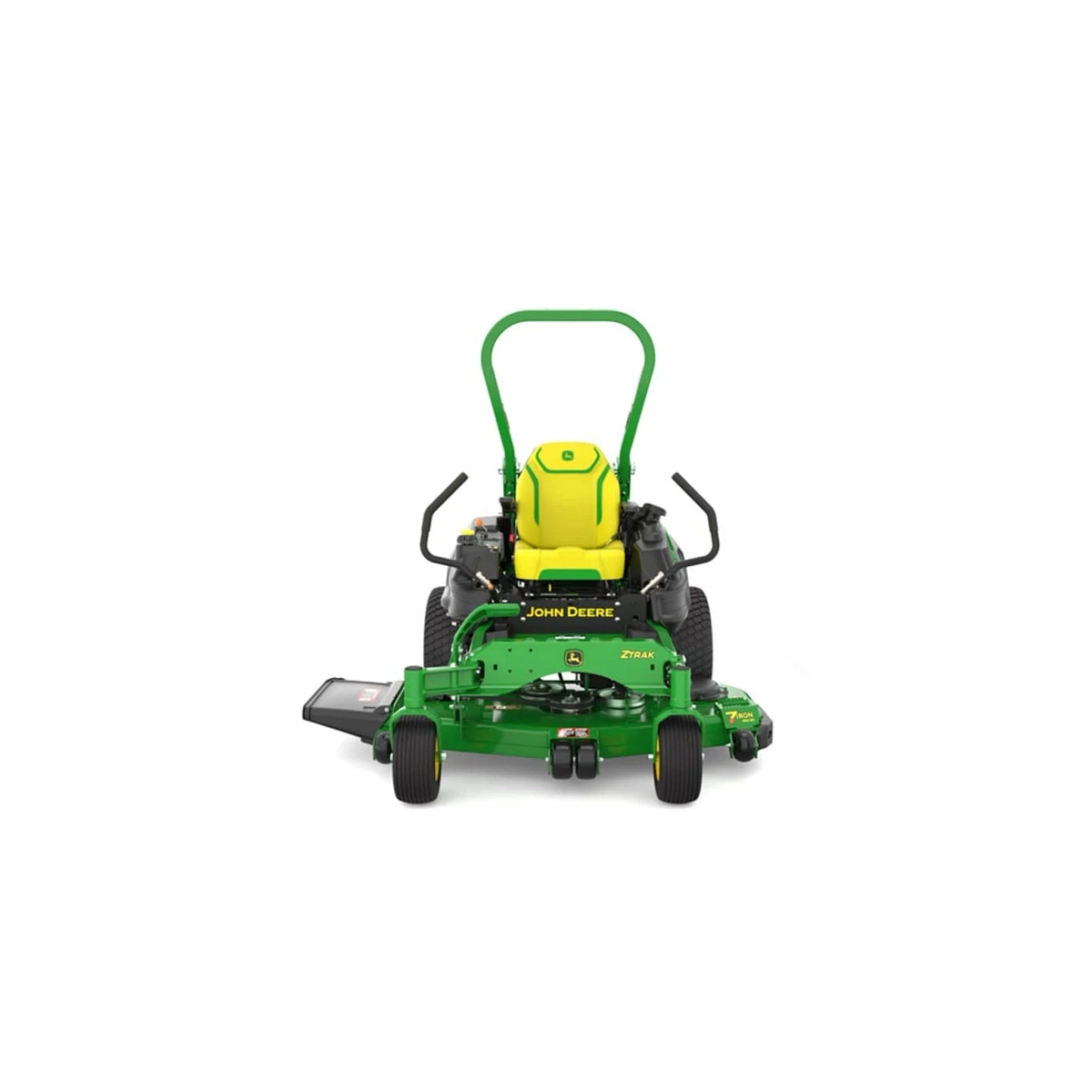 Studio image with a front view of a Z965M Zero-Turn Mower