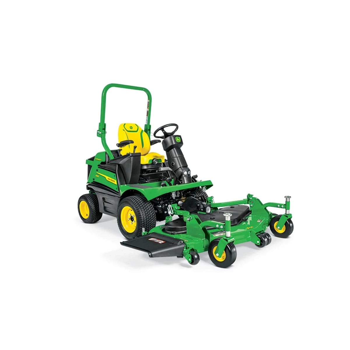 Front right studio view of the 1550 TerrainCut Front Mower