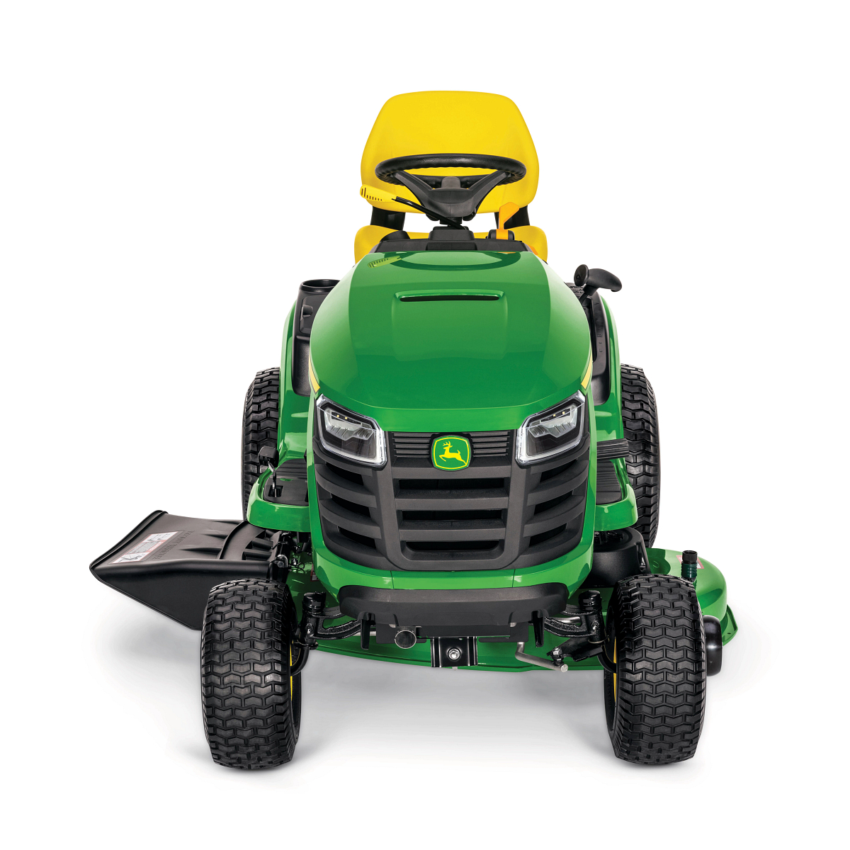 Studio front view of an S120 Lawn Tractor