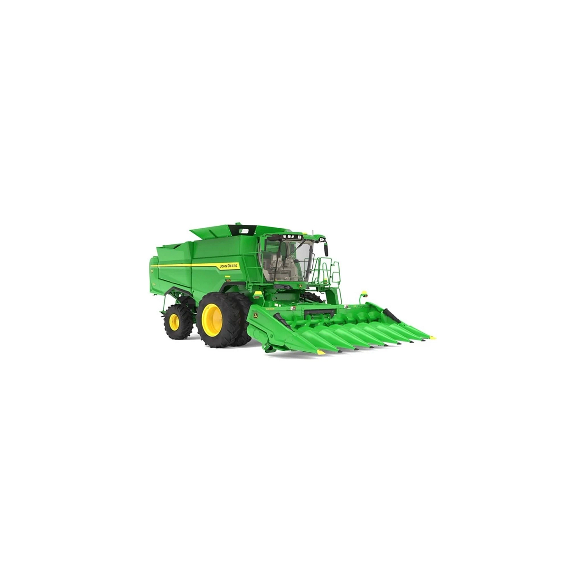 Studio image with a front right view of an S7 600 Combine