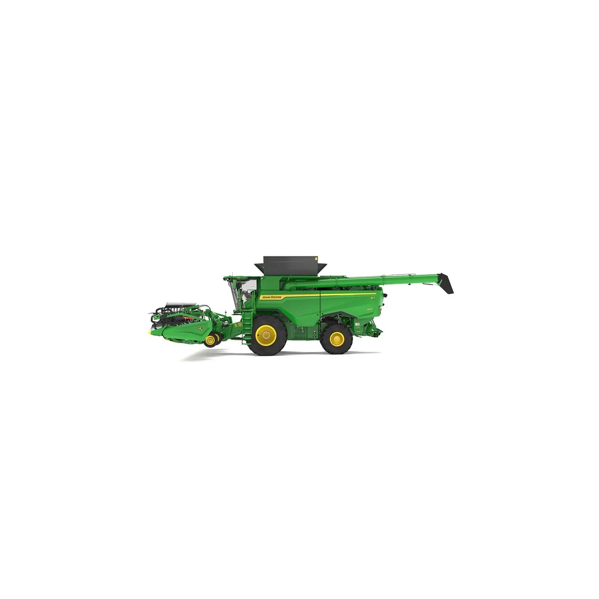 Studio image with a left side view of an S7 800 Combine