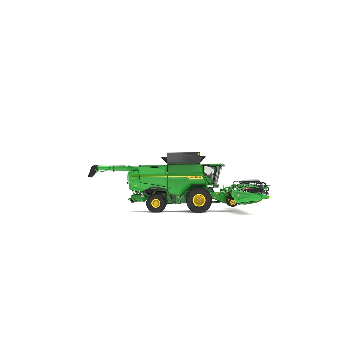 Studio image of right view of an S7 800 Combine