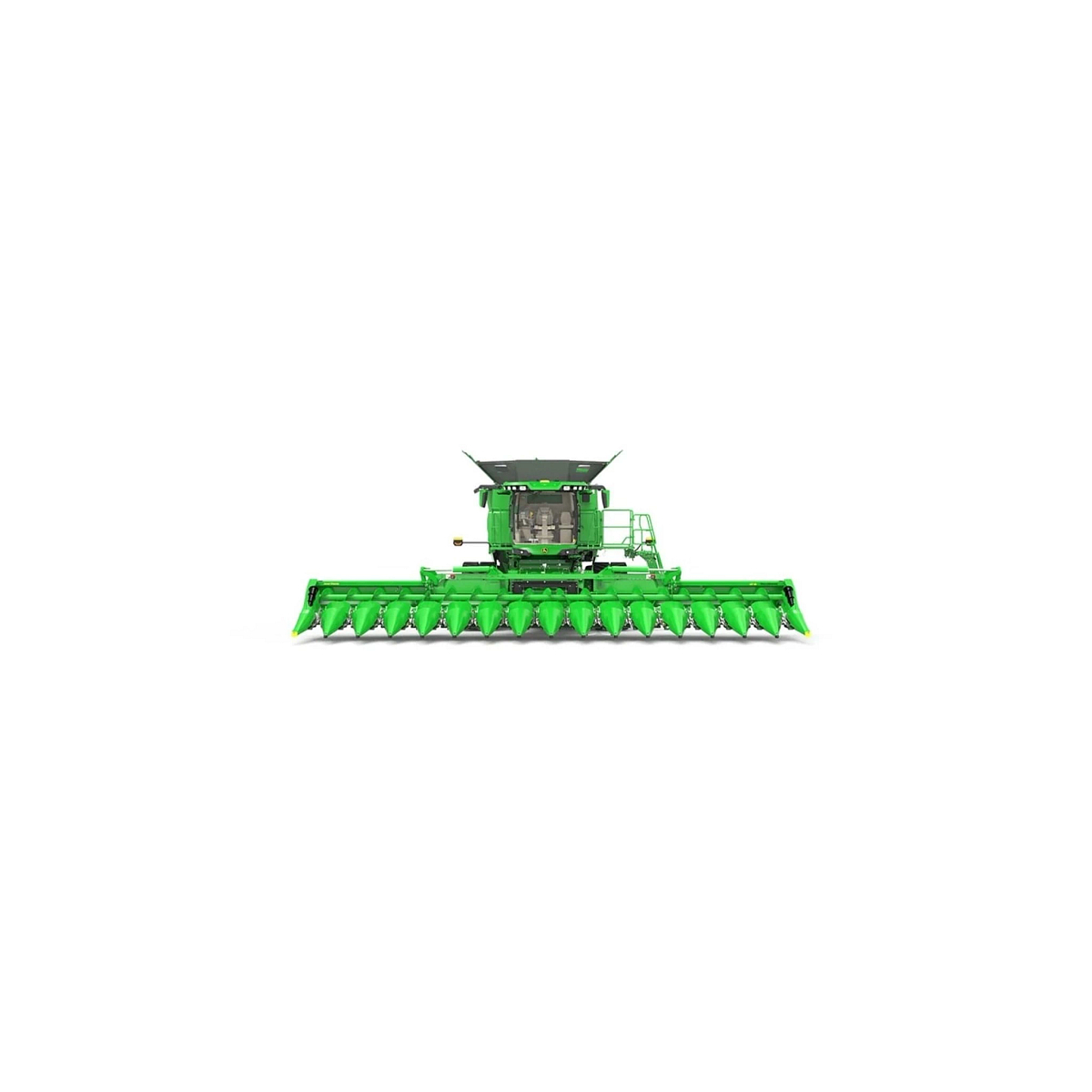 Studio image with a front view of an S7 900 Combine
