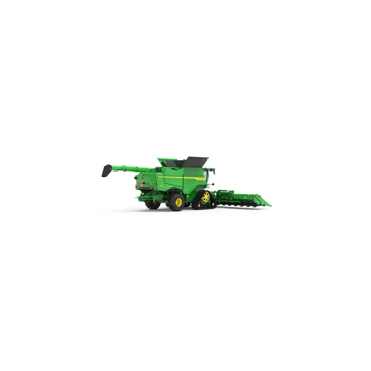 Studio image with a rear right view of an S7 900 Combine