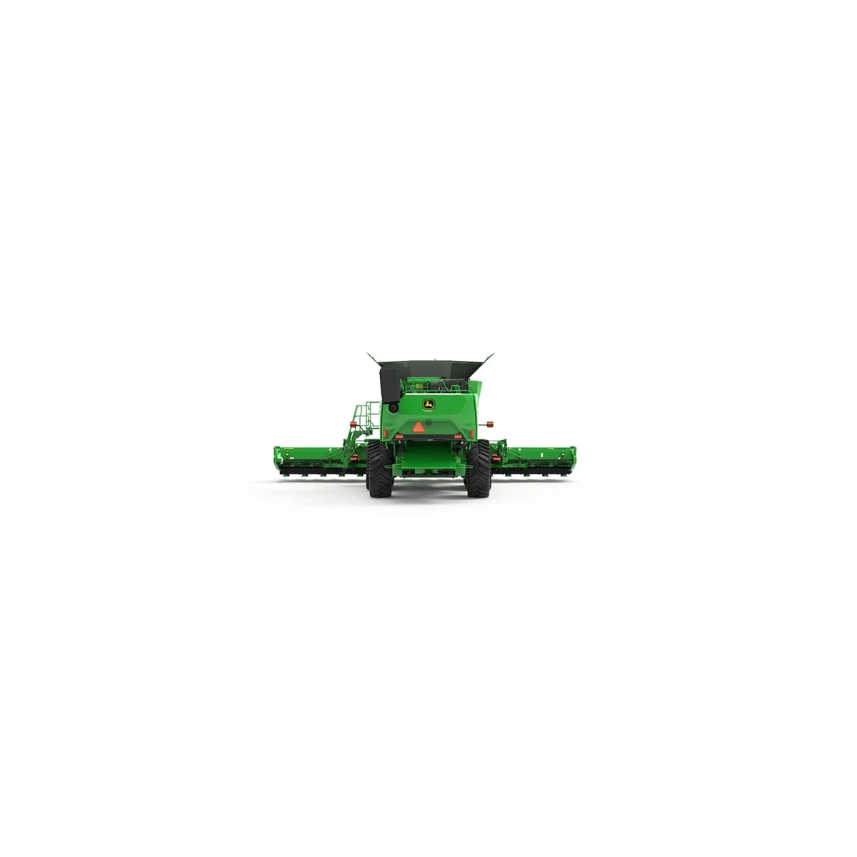 Studio image with a rear view of an S7 900 Combine