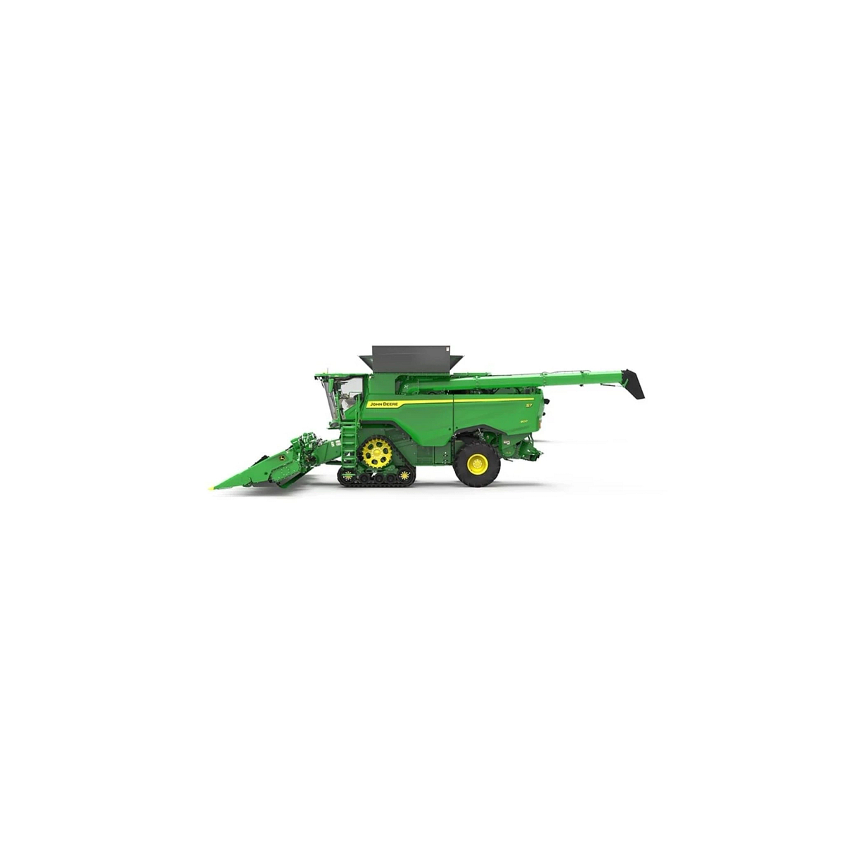 Studio image with a left side view of an S7 900 Combine