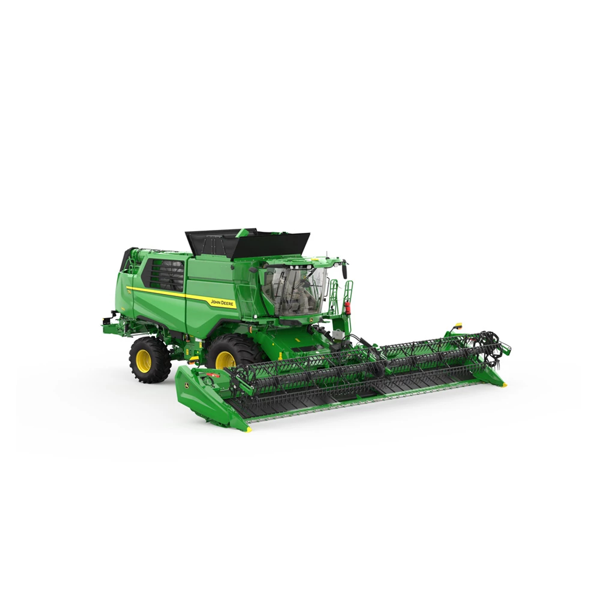 Front right view of T6 800 Combine in studio