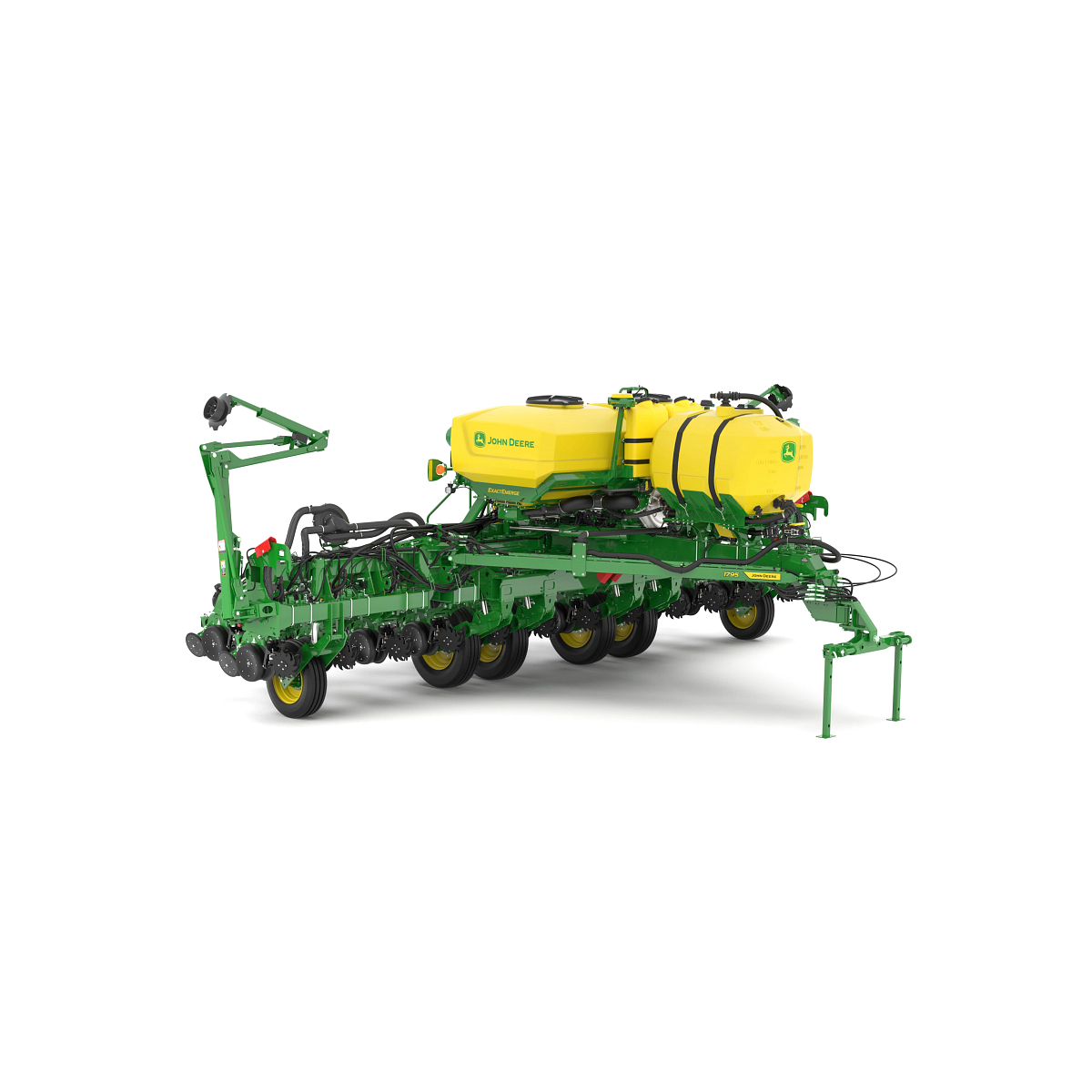 Studio image with front right view of 1795 12-Row Split 23 Planter.