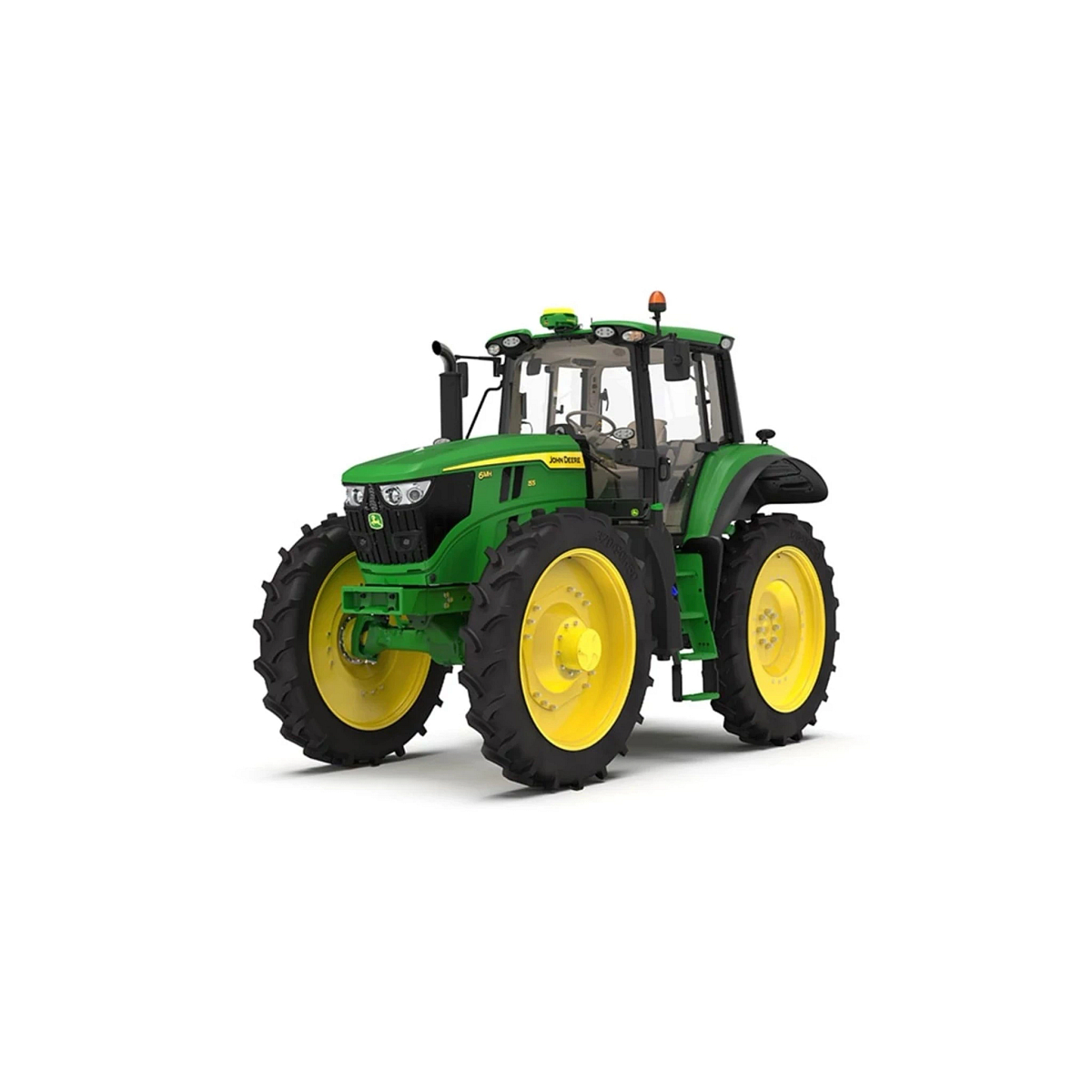 Studio image with a front left view of 6MH 155 Utility Tractors