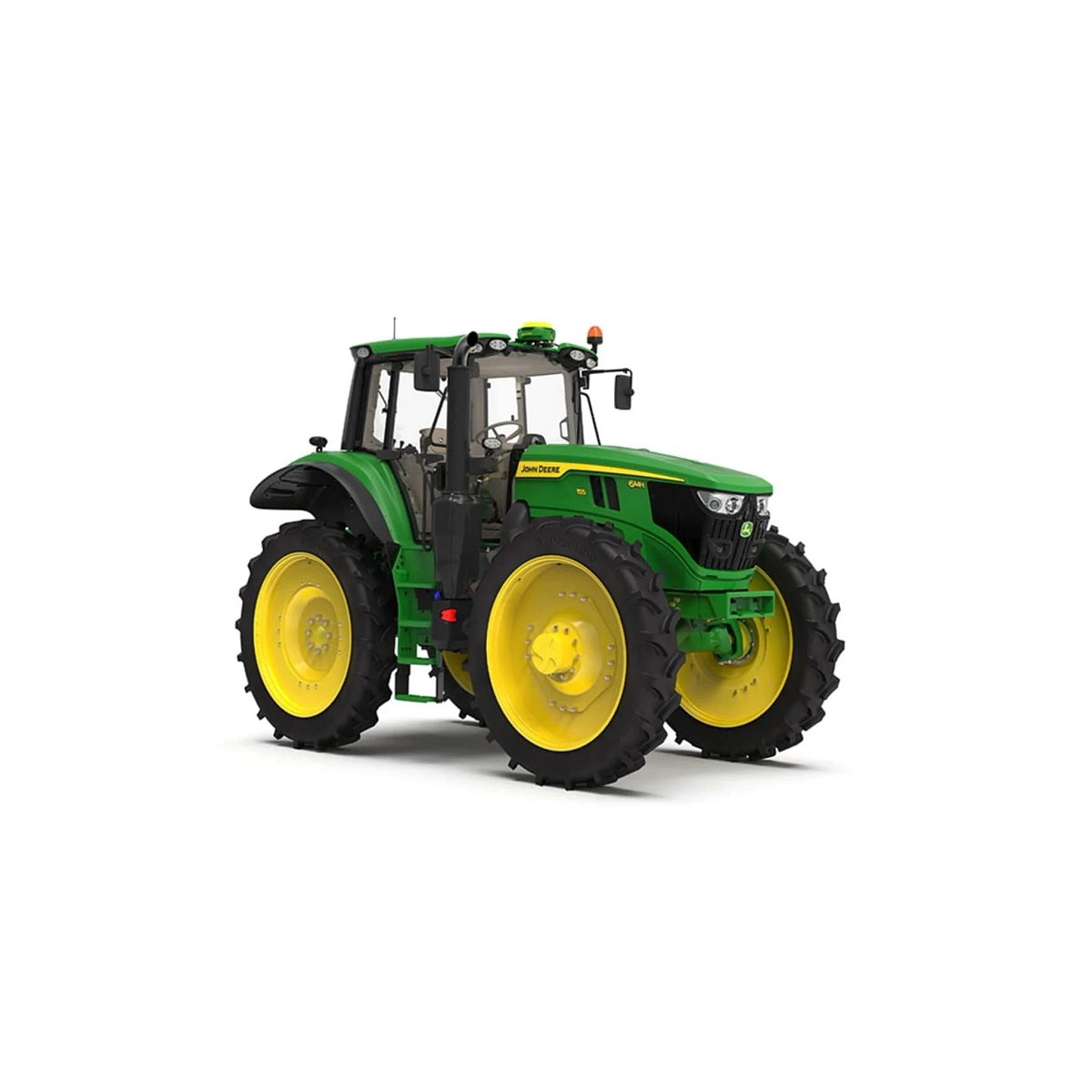 Studio image with a front right view of 6MH 155 Utility Tractors