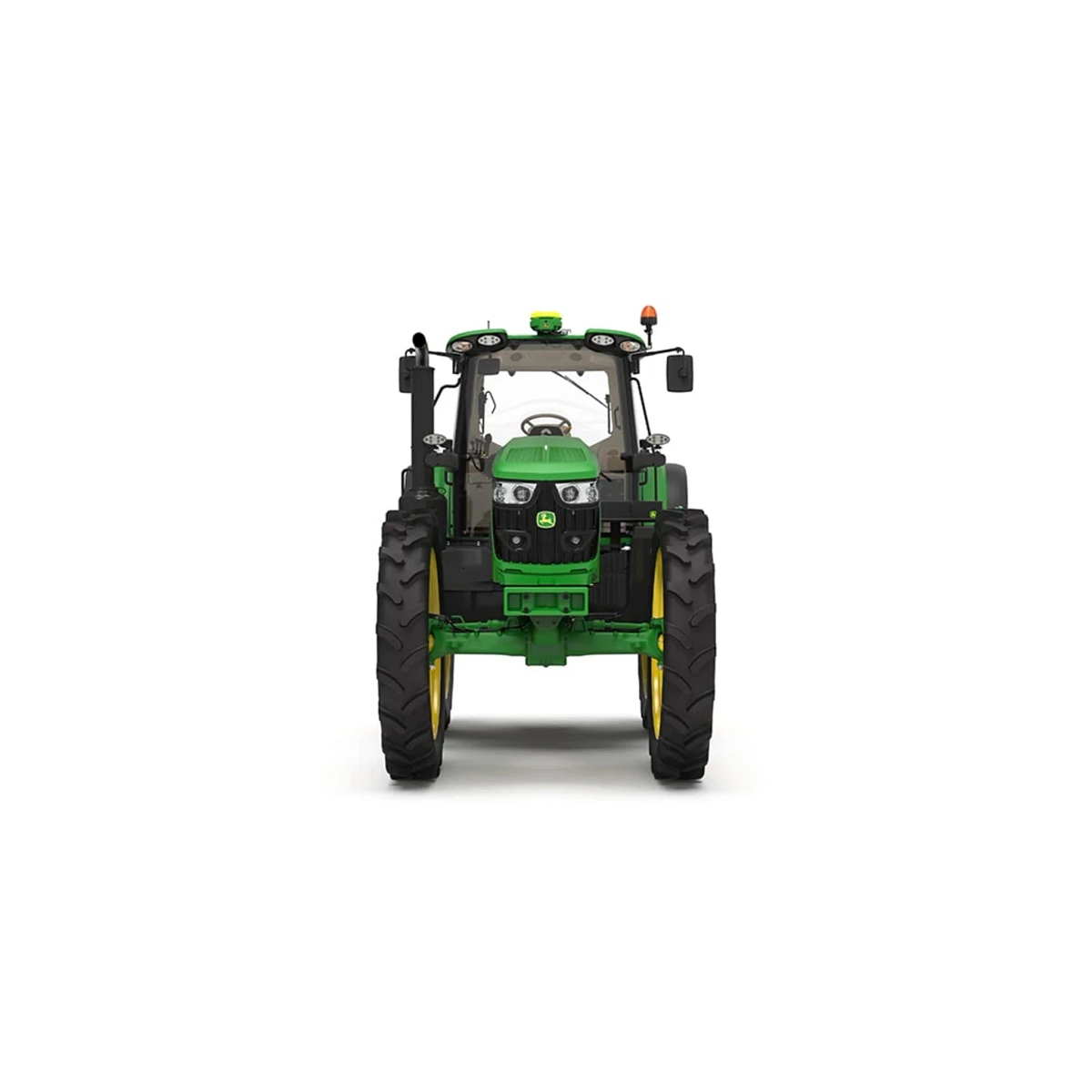 Studio image with a front view of 6MH 155 Utility Tractors