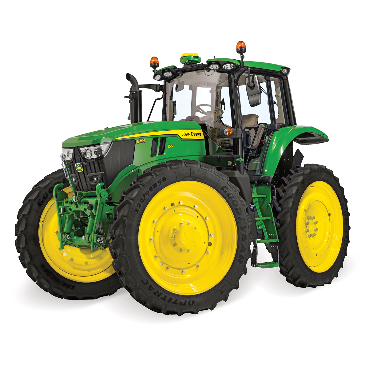 6MH 155 Large Wheel Tractor - Front Left View