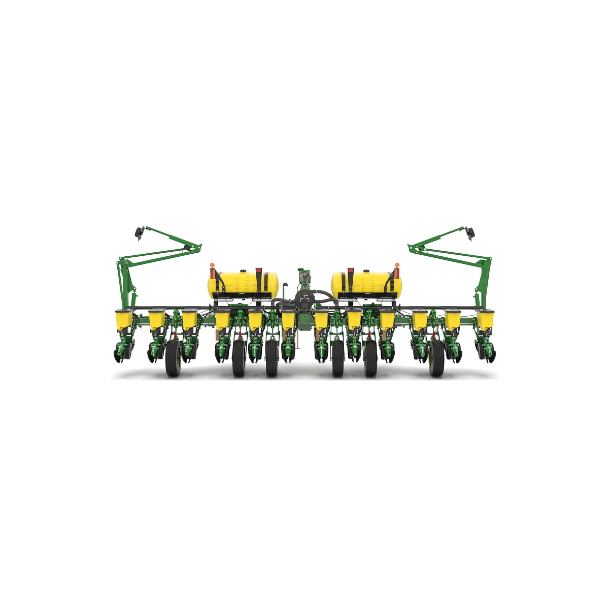 Studio image with rear view of 1765 Flex Planter.