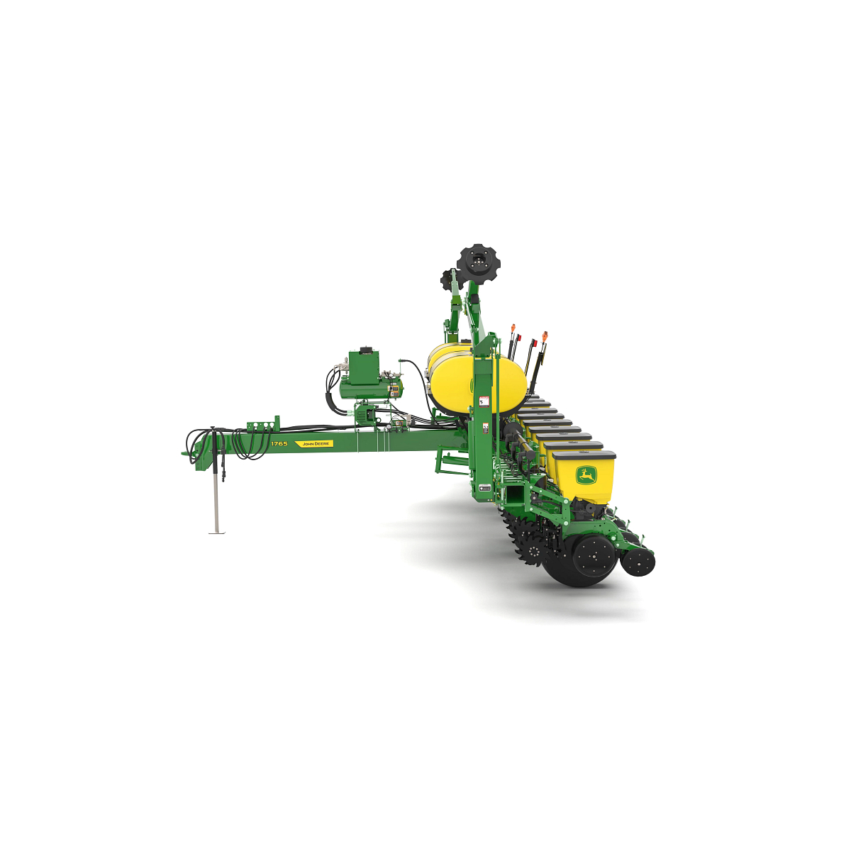 Studio image with left view of 1765 Flex Planter.