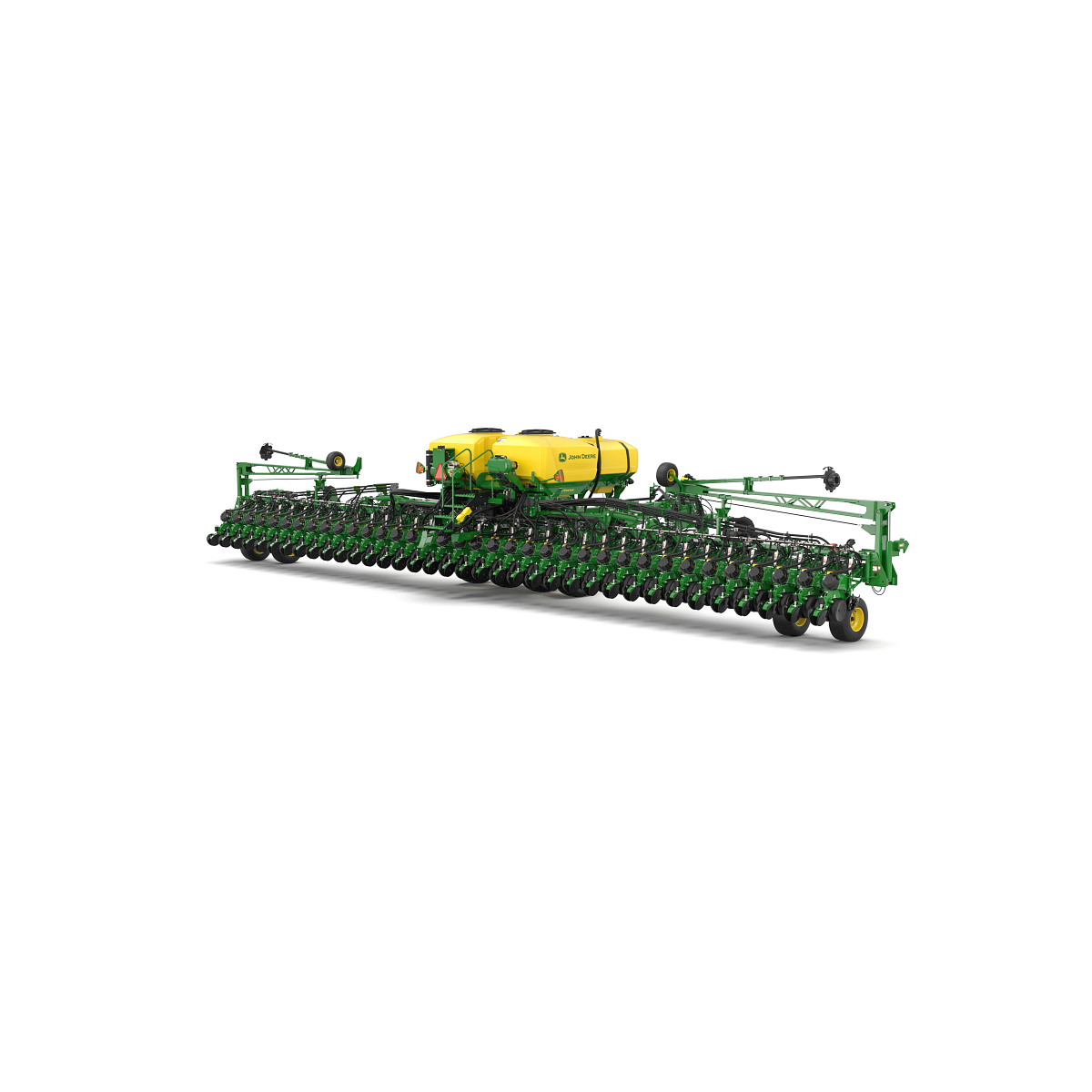 Studio rendering with right rear view of DB60 36R planter.