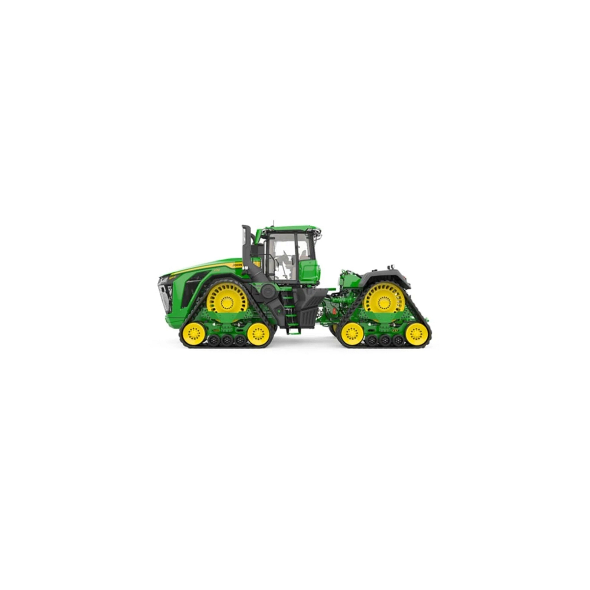 Studio image with a left view of a 9RX 770 Tractor