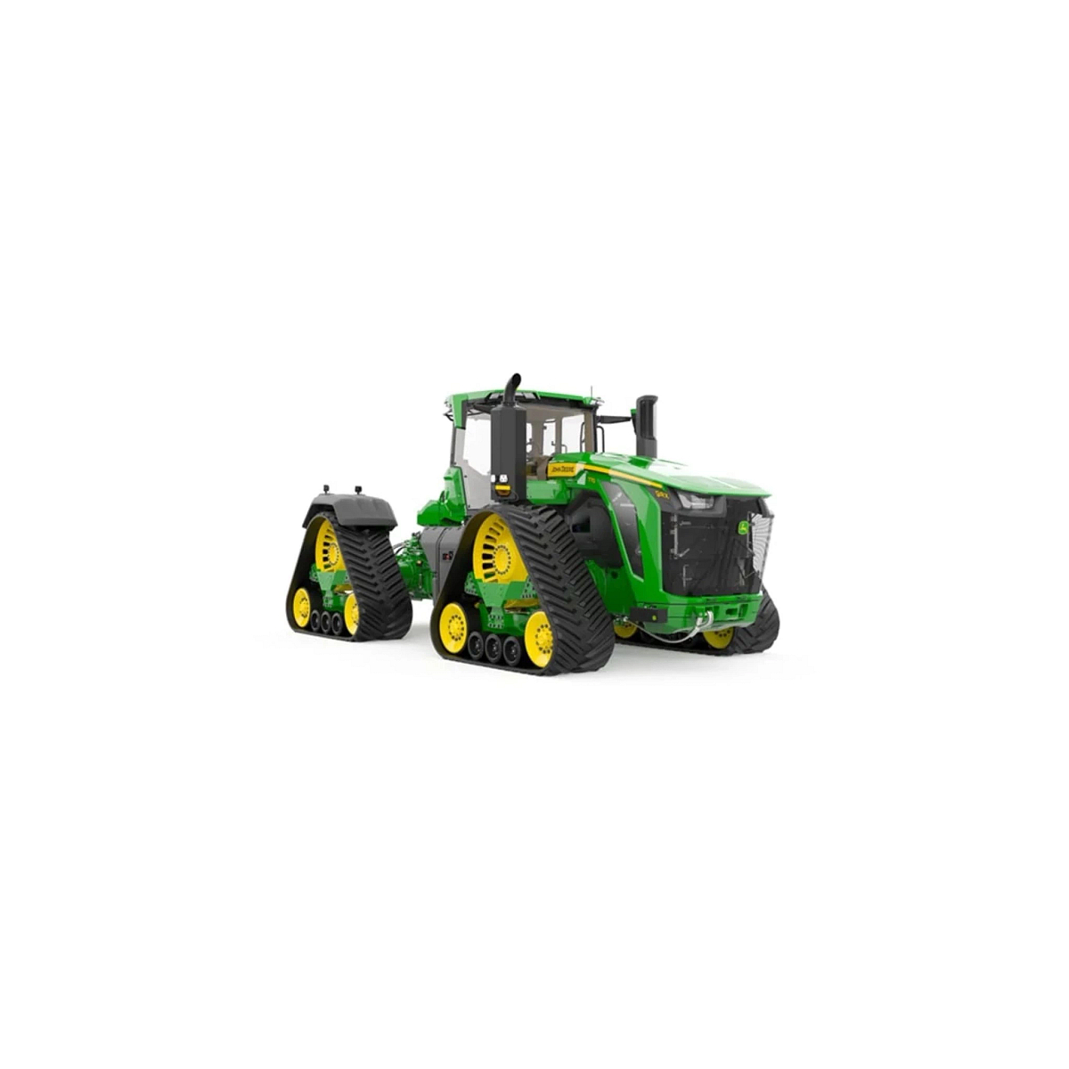 Studio image with a right front view of a 9RX 770 Tractor