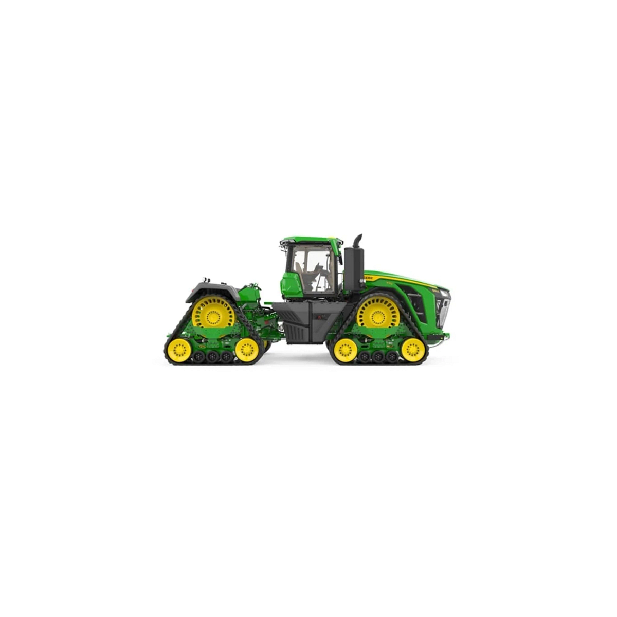 Studio image with a right view of a 9RX 770 Tractor