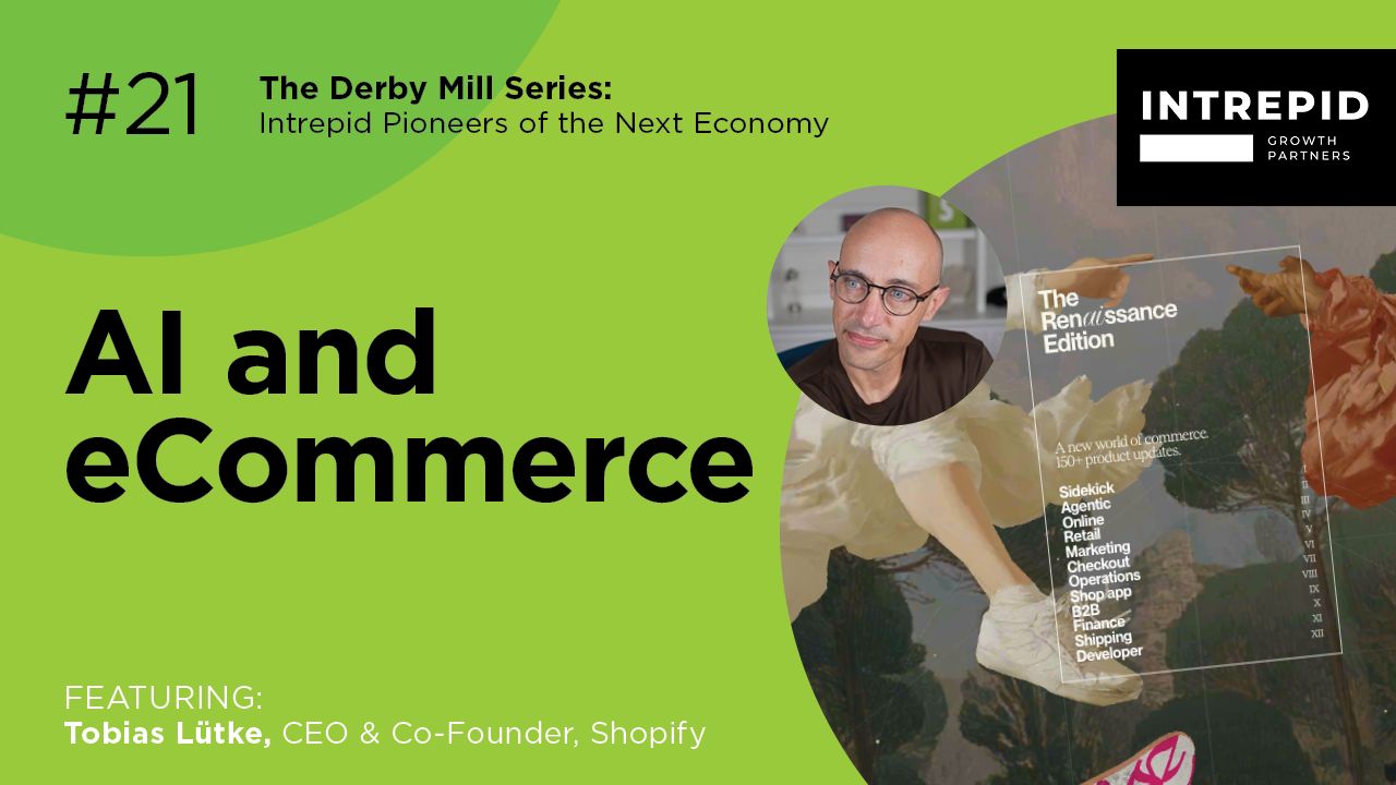 AI and eCommerce with Shopify CEO Tobias Lütke (The Derby Mill Series ep 21)