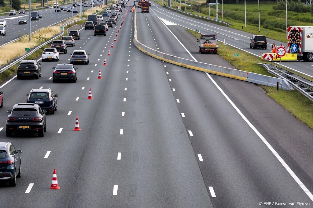 30 juni t/m 11 juli afsluiting A4 door spoedwerkzaamheden
