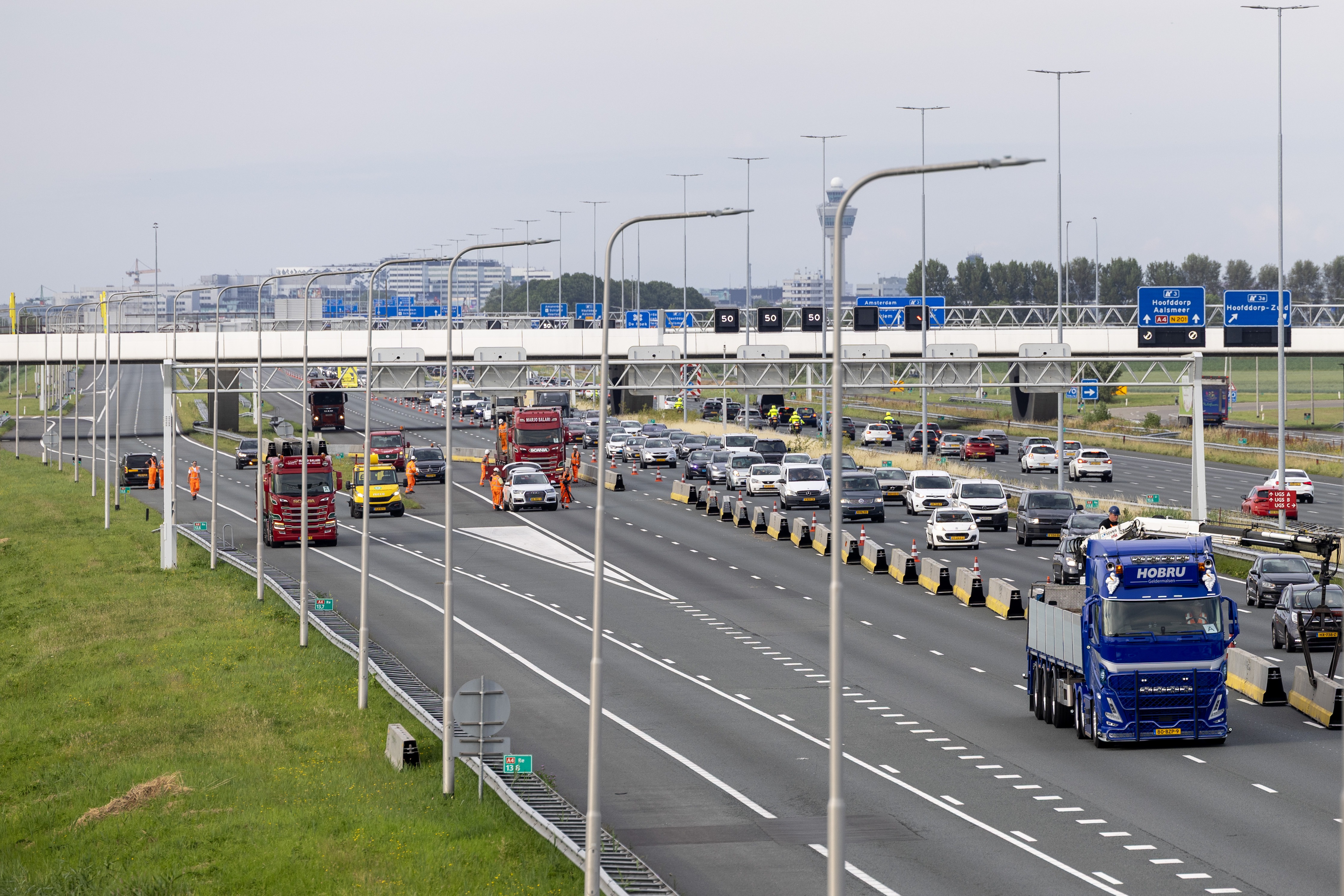 Werkzaamheden A4 De Hoek – Burgerveen