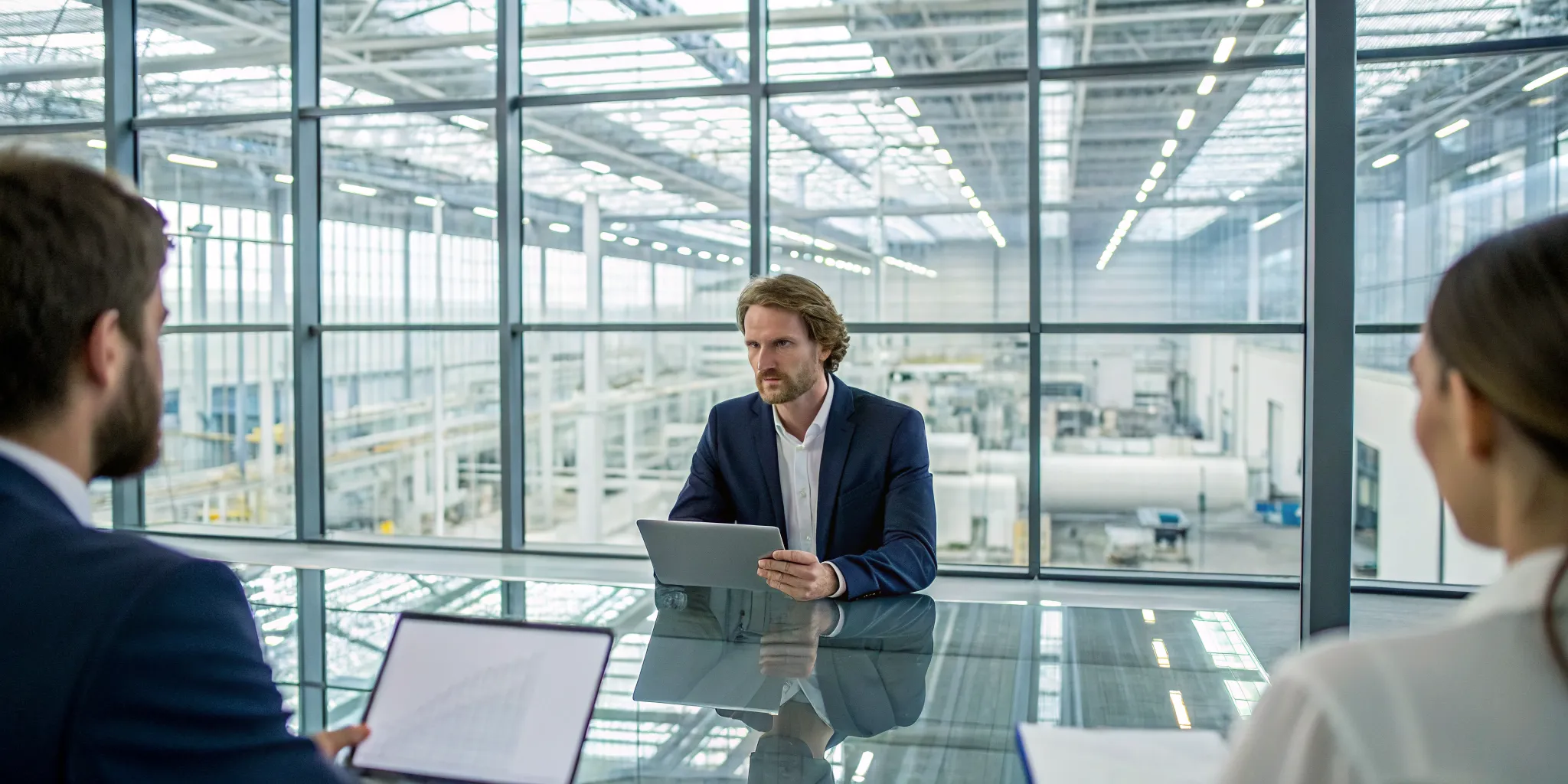 Hiring a project manager for MES implementation during a candidate interview.
