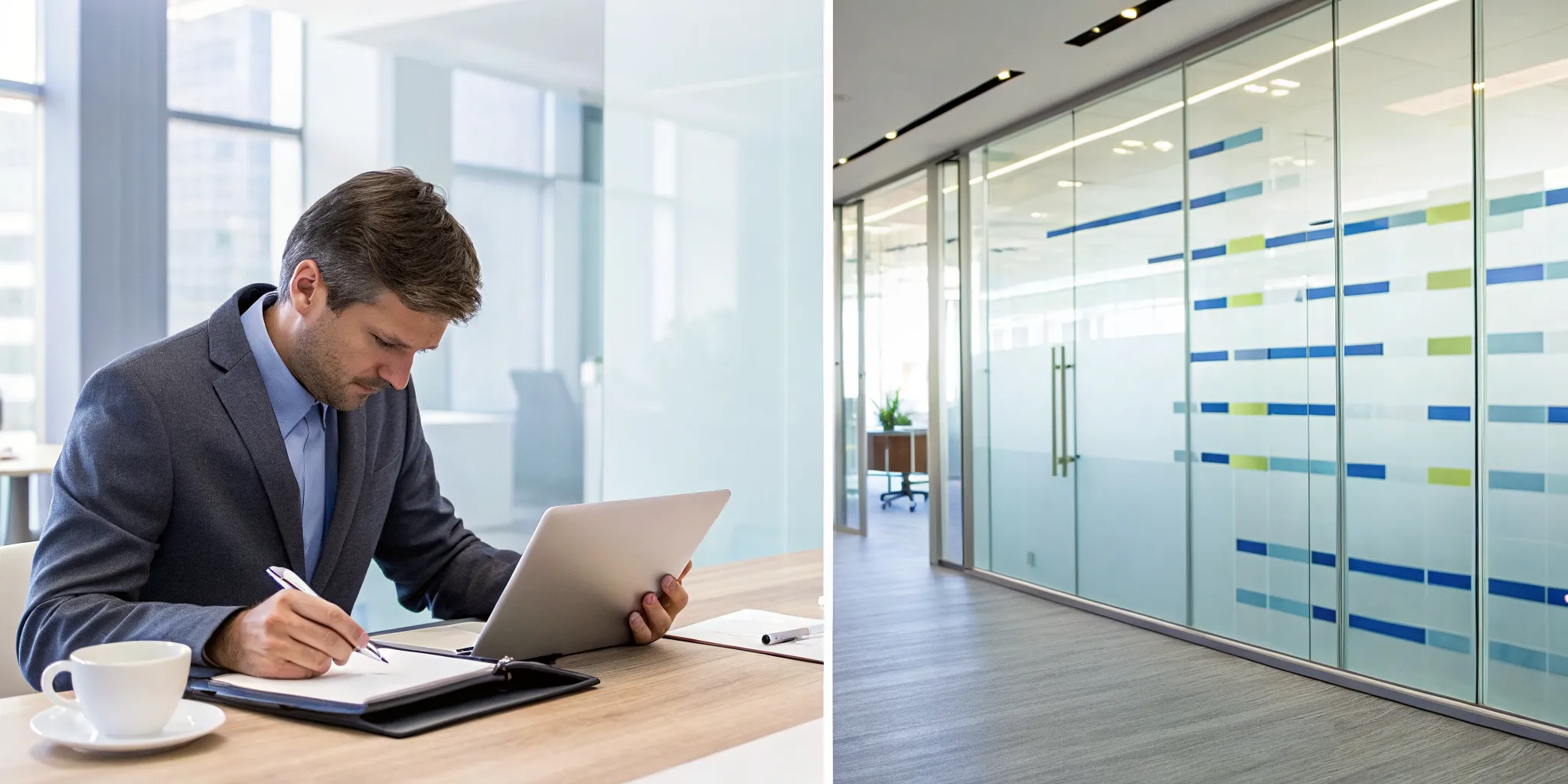 A project leader balancing management processes with leadership vision.