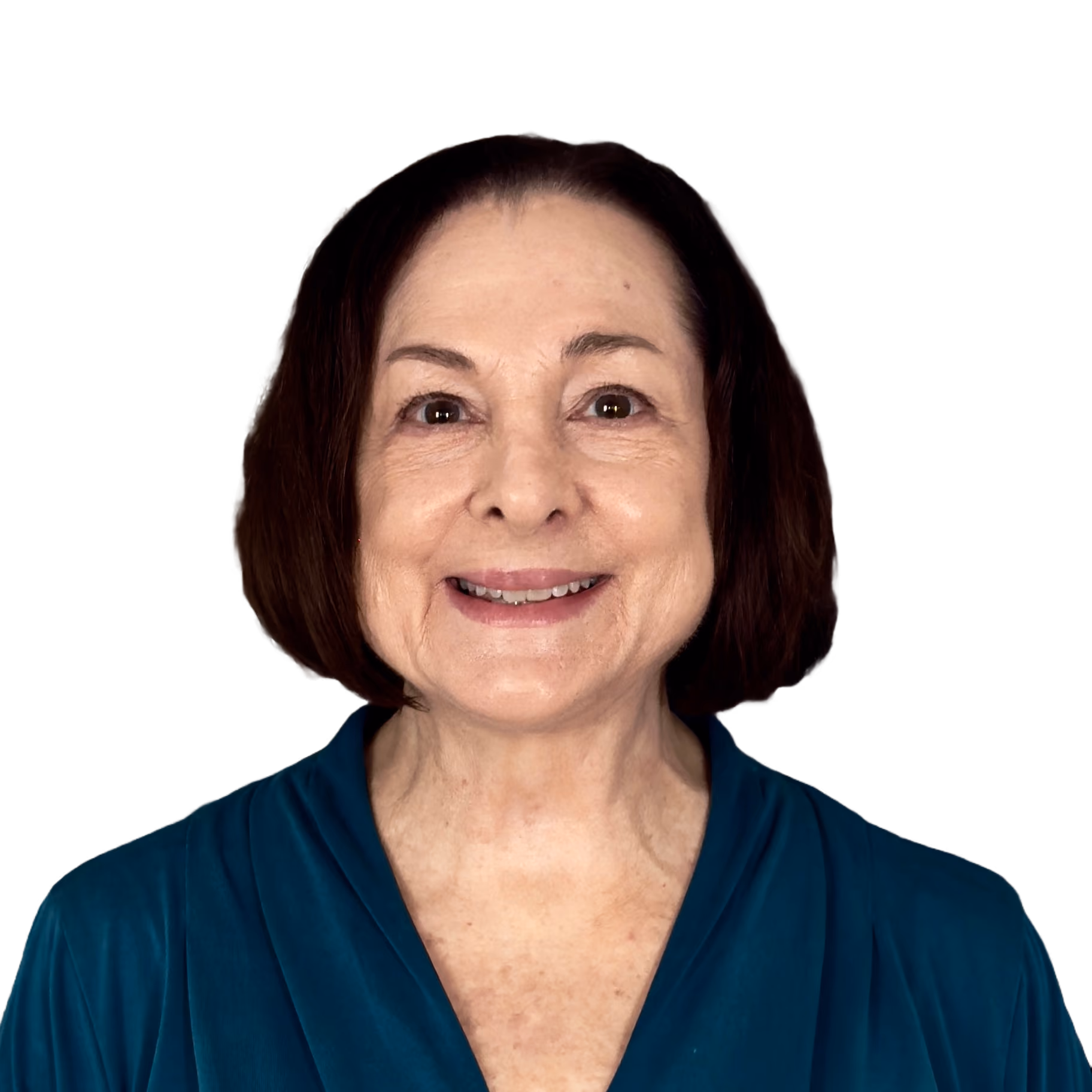 [headshot] image of customer giving a testimonial (for a ai biotech company)