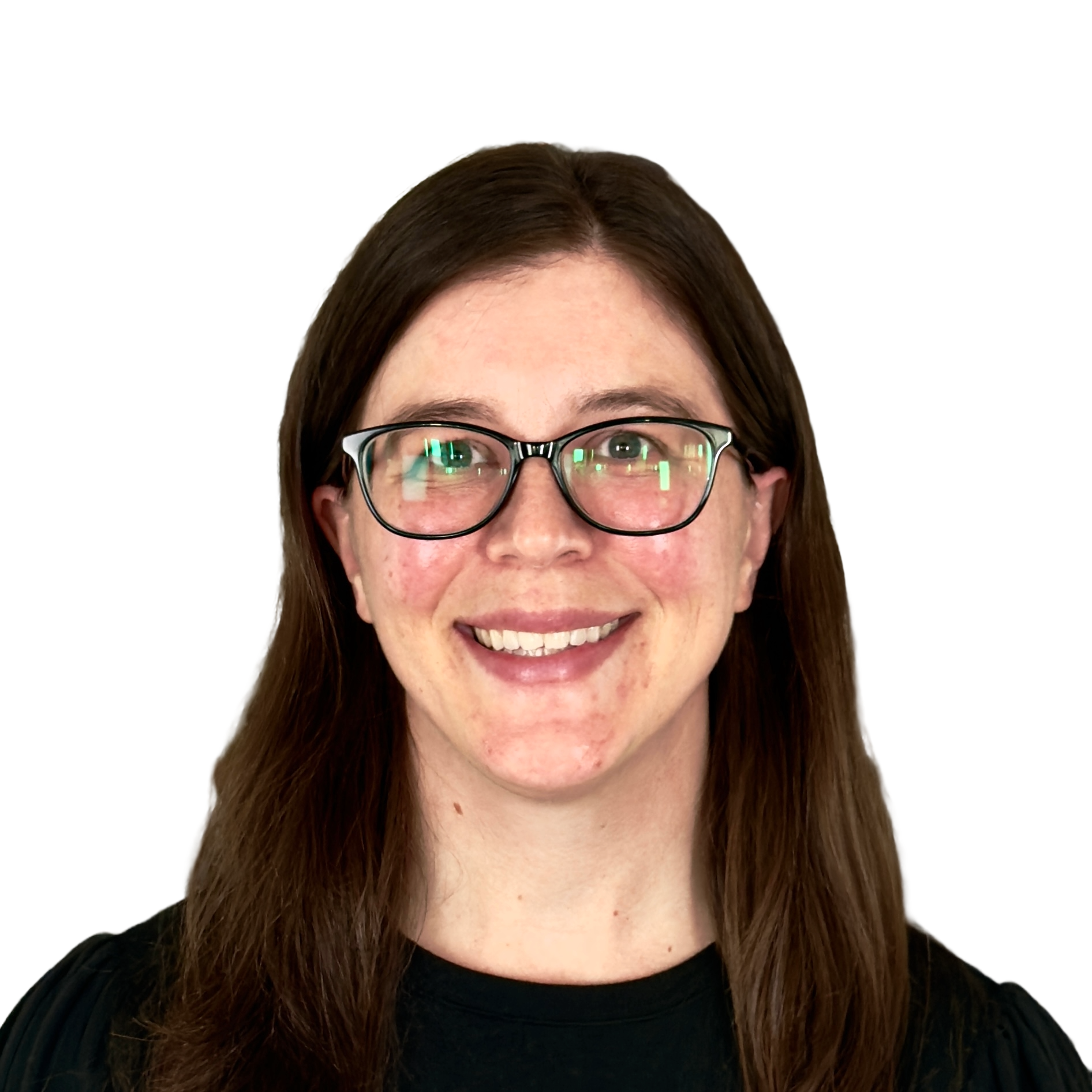 [headshot] image of customer giving a testimonial (for a ai biotech company)