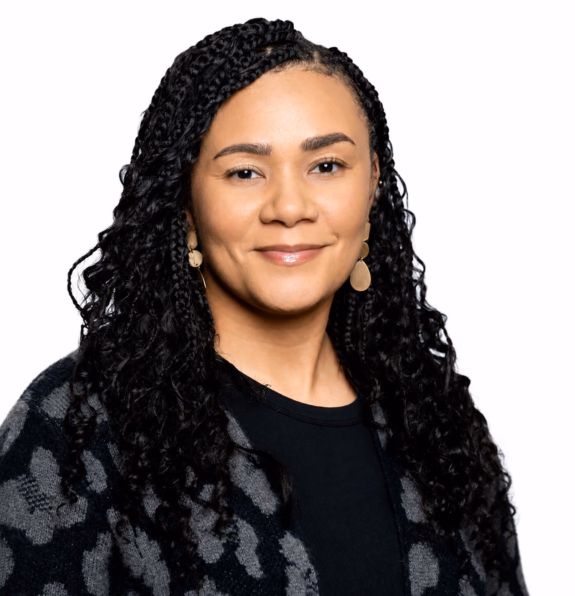 [headshot] image of customer giving a testimonial (for a ai biotech company)