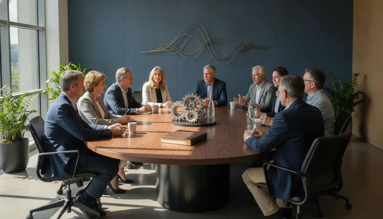 Project leaders aligning regulated delivery priorities