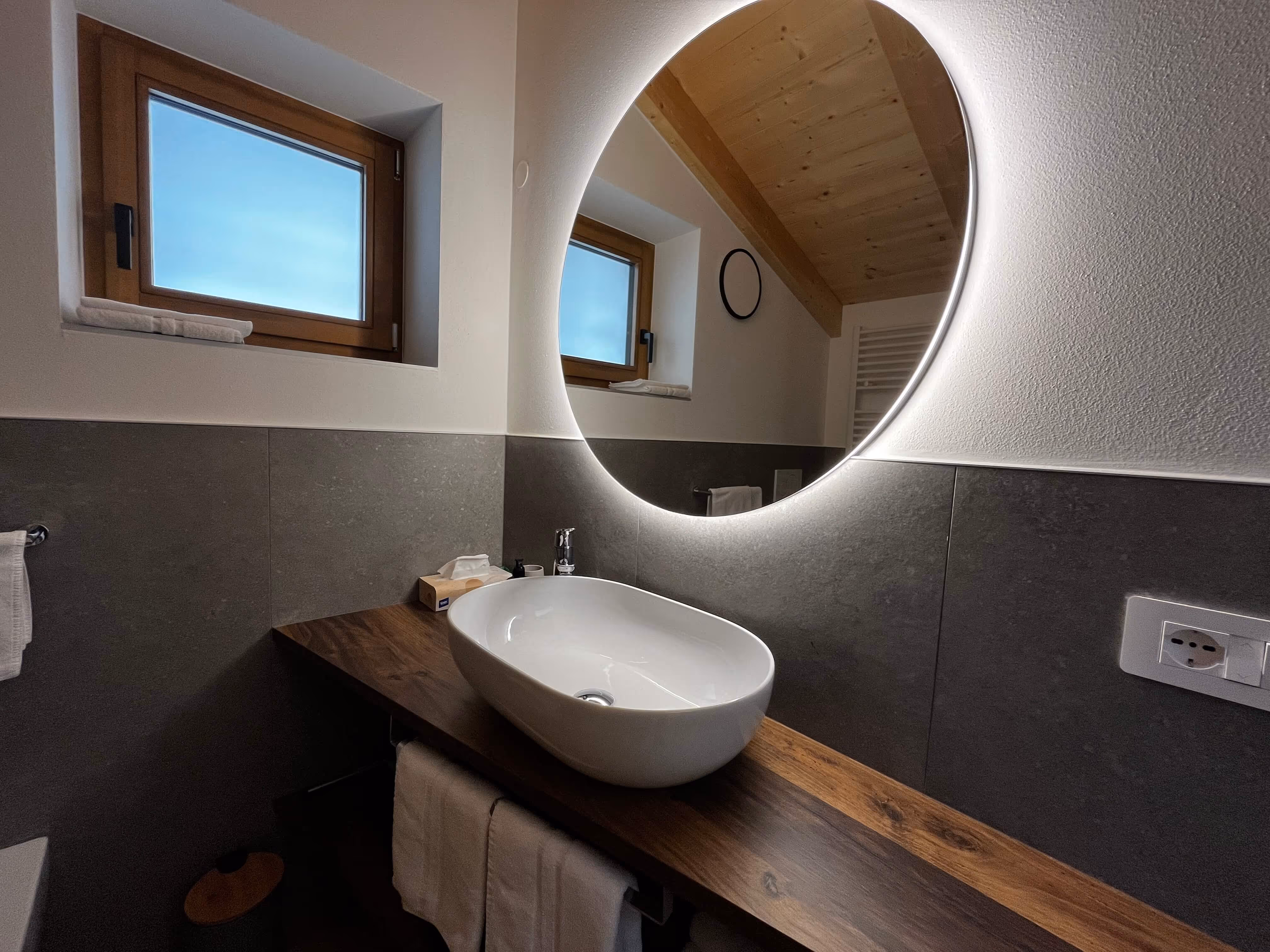 Badezimmer im Obergeschoss