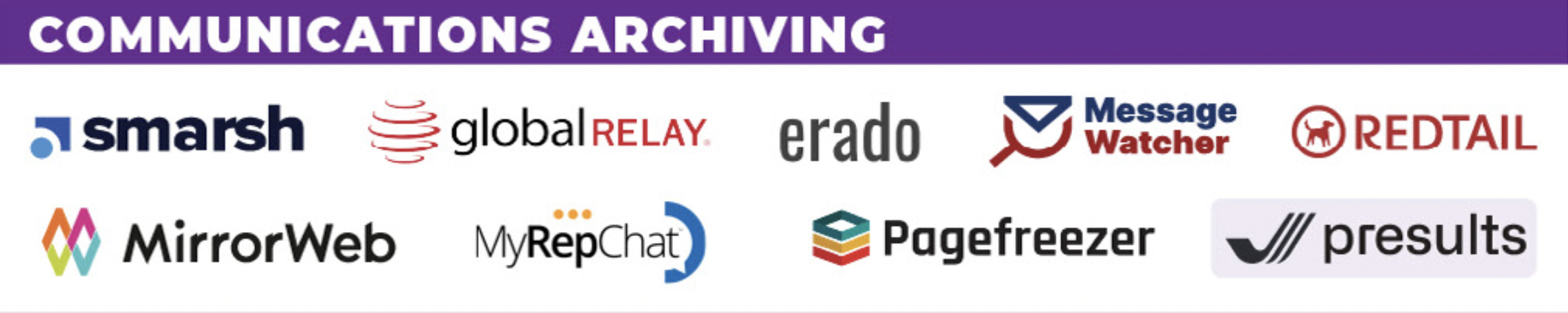 A few of the top email archiving solutions