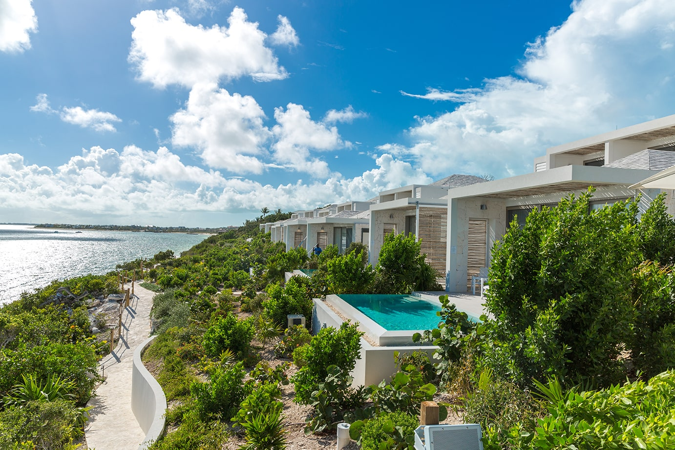 New York to Turks & Caicos private jet route image