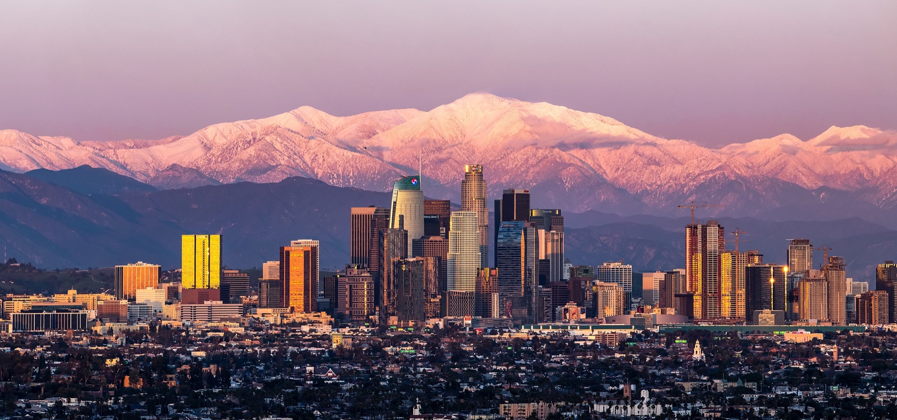 San Francisco to Los Angeles private jet route image