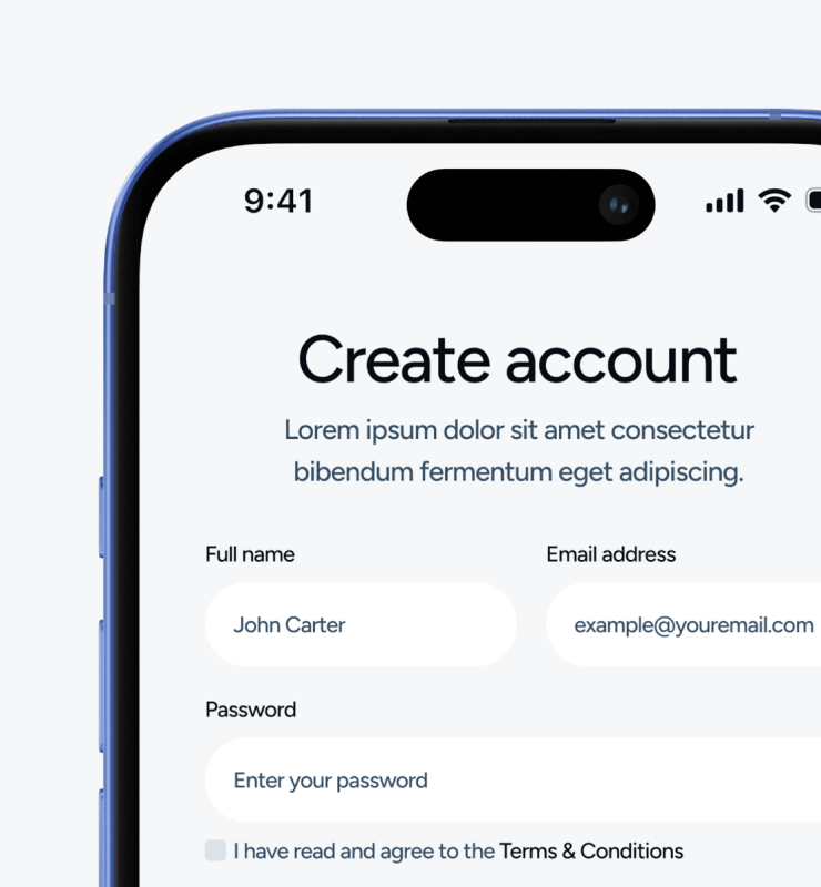 Create Account - Wealthflow Webflow Template | BRIX Template
