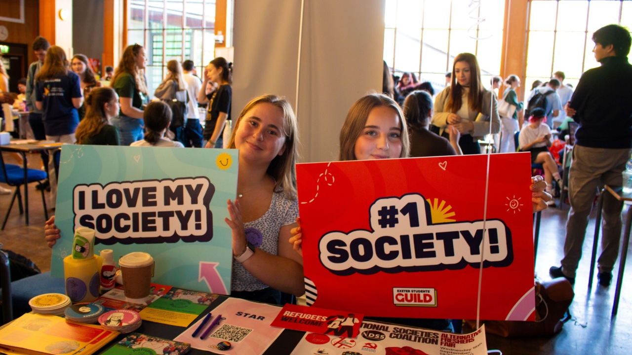 Harry shares his experiences of making friends through societies