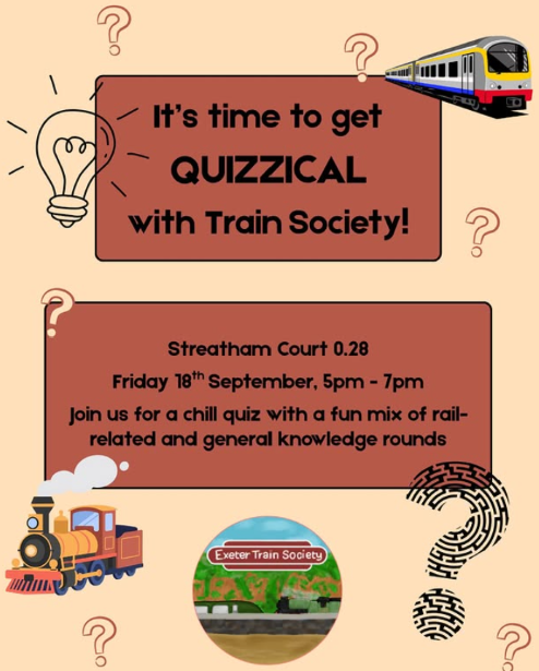 Train Society Fresher's Quiz 