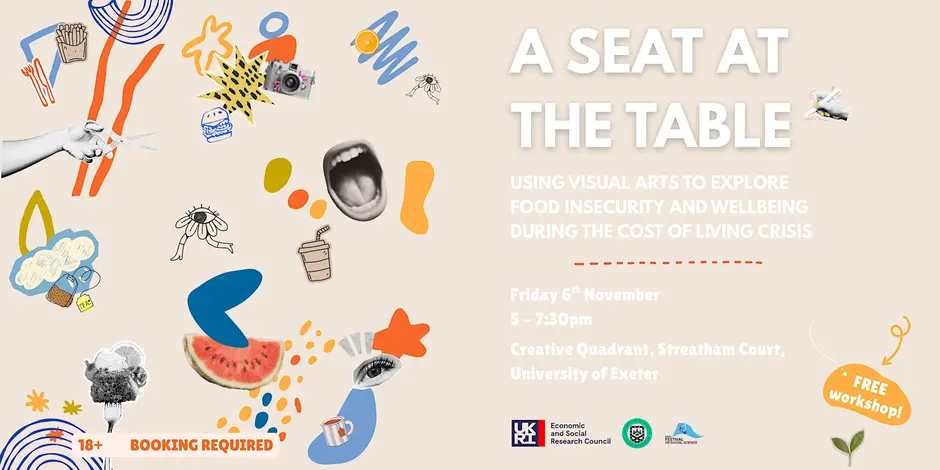 Food Insecurity & Wellbeing: Collage and Visual Arts Workshop
