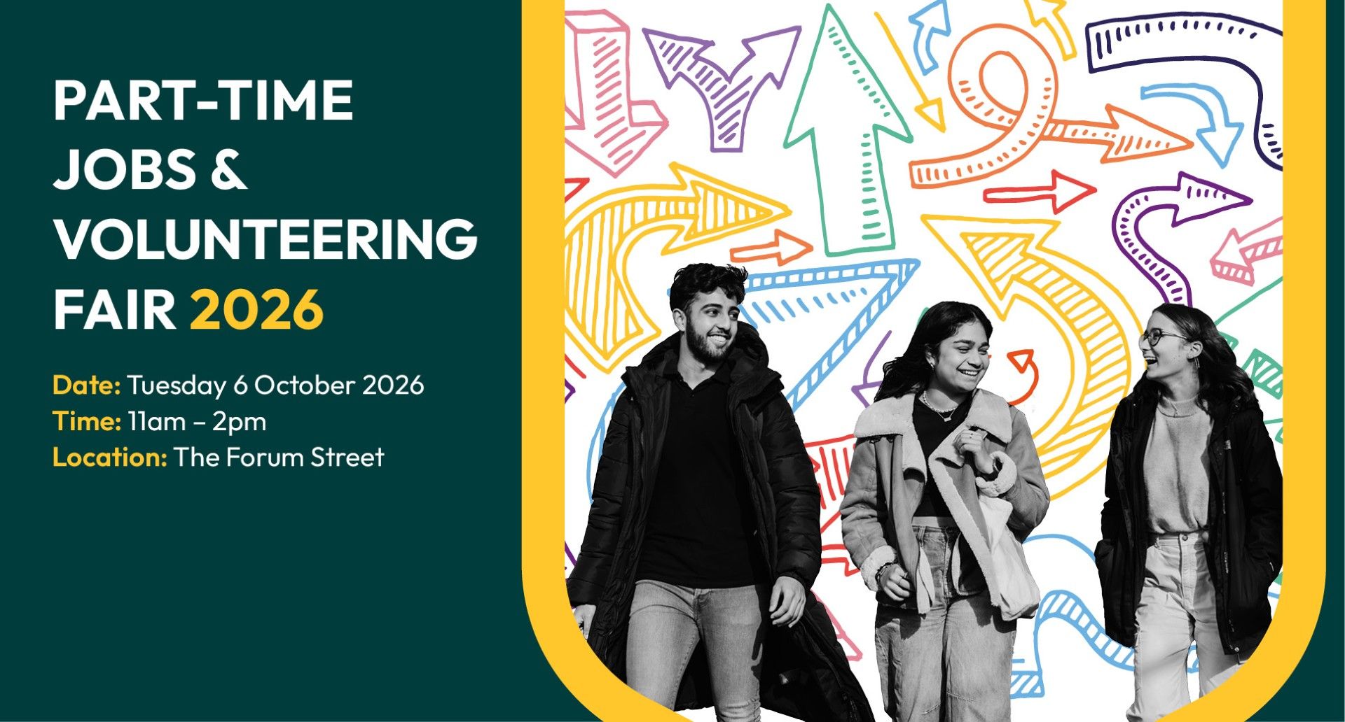 Part-Time Jobs & Volunteering Fair