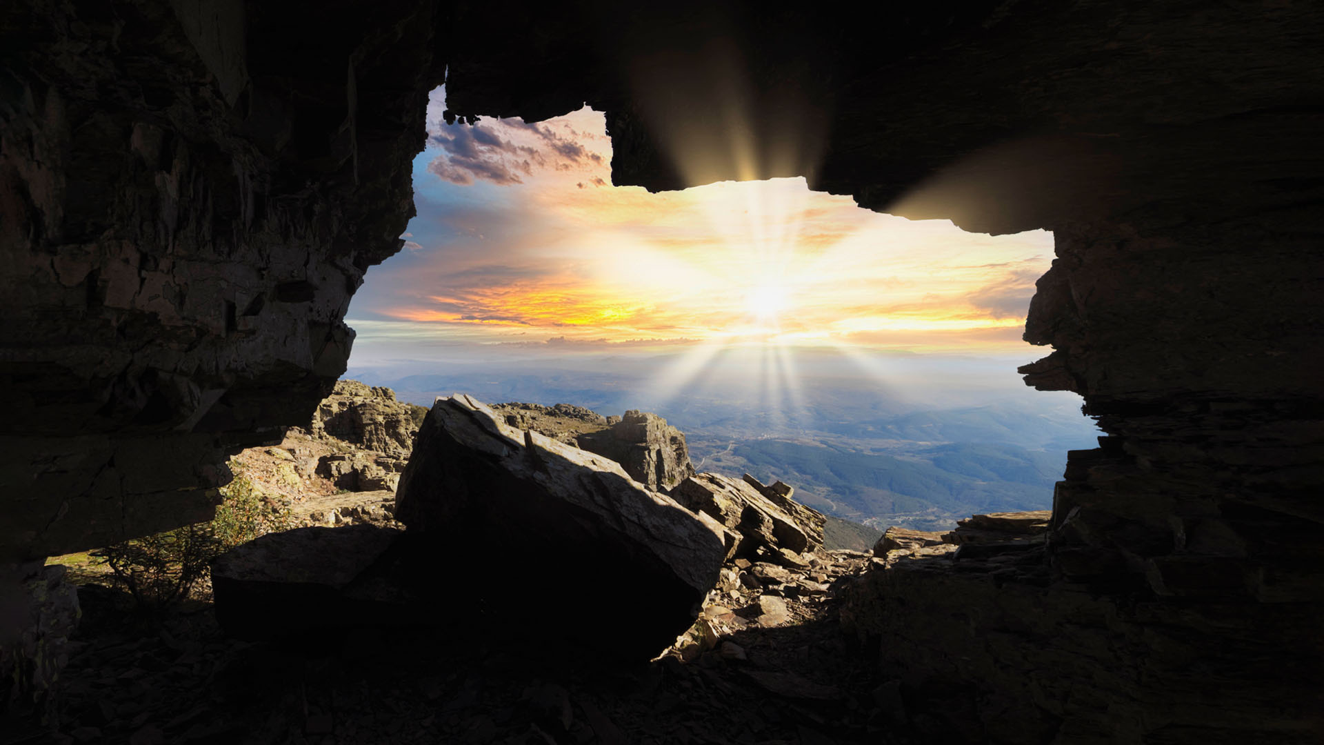 Nature image relating to the inspirational message