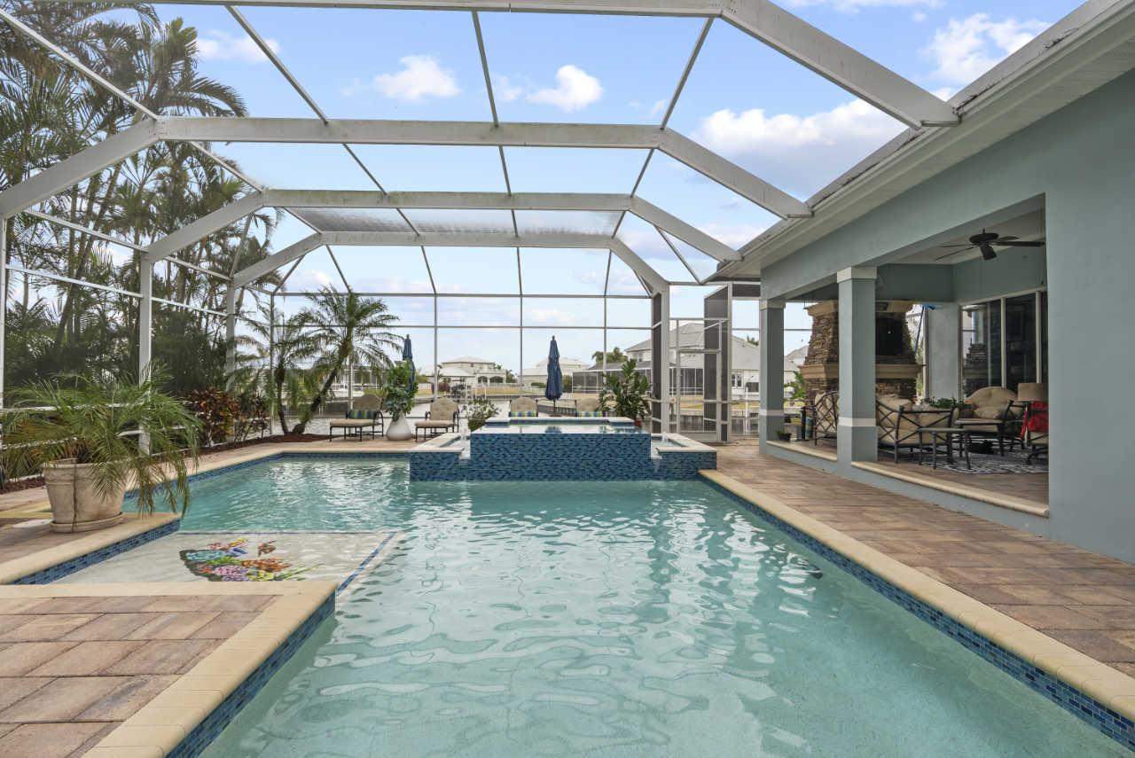 South Shore Pools luxury custom inground pool — Apollo Beach FL
