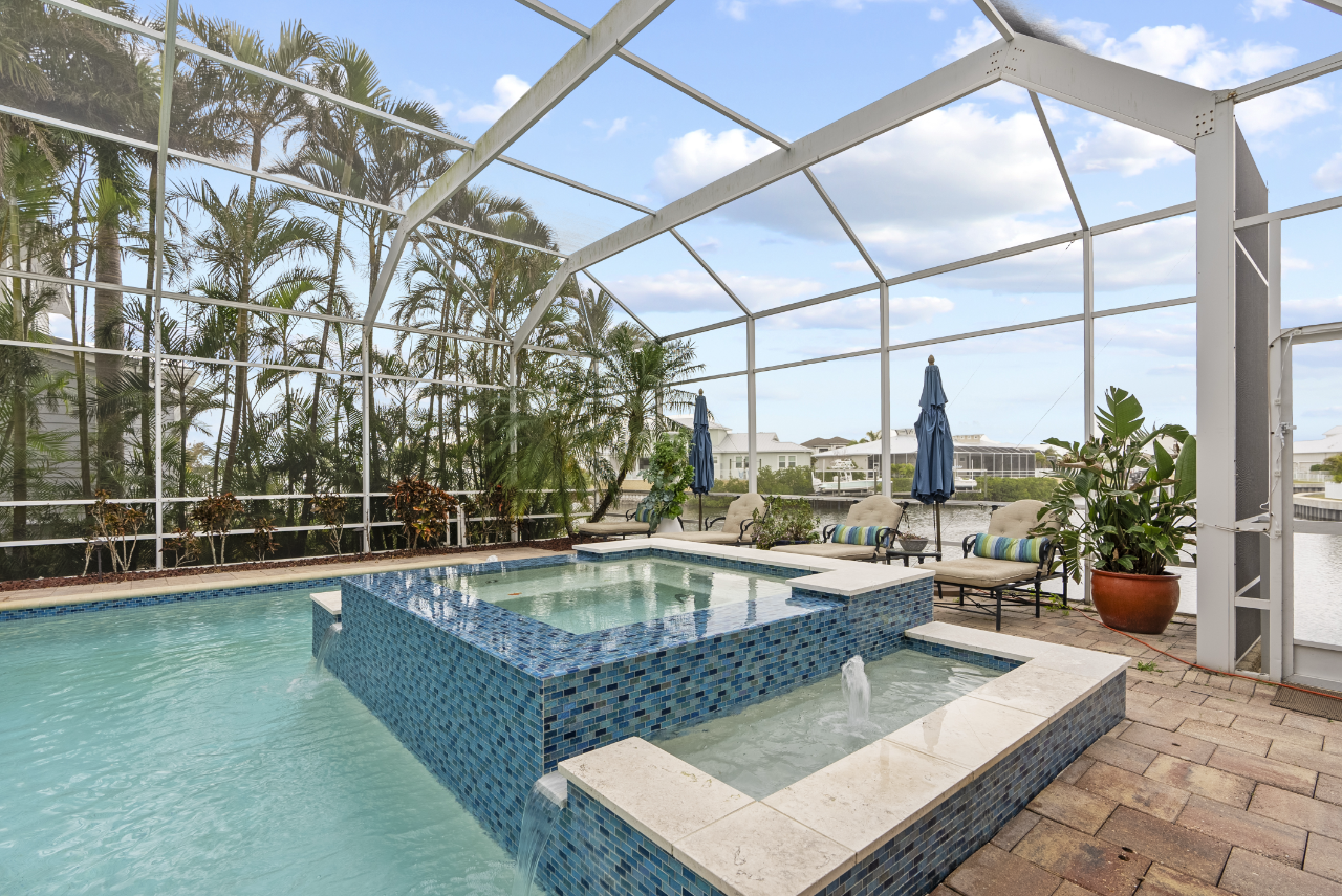 Grand Haven — custom inground pool by South Shore Pools, Apollo Beach FL