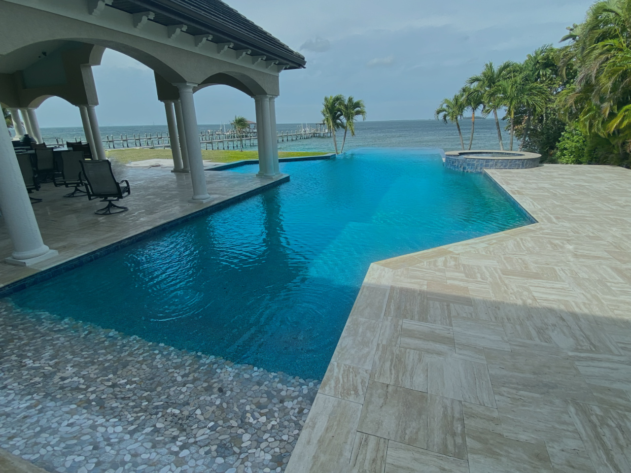 Signature Custom — custom inground pool by South Shore Pools, Apollo Beach FL