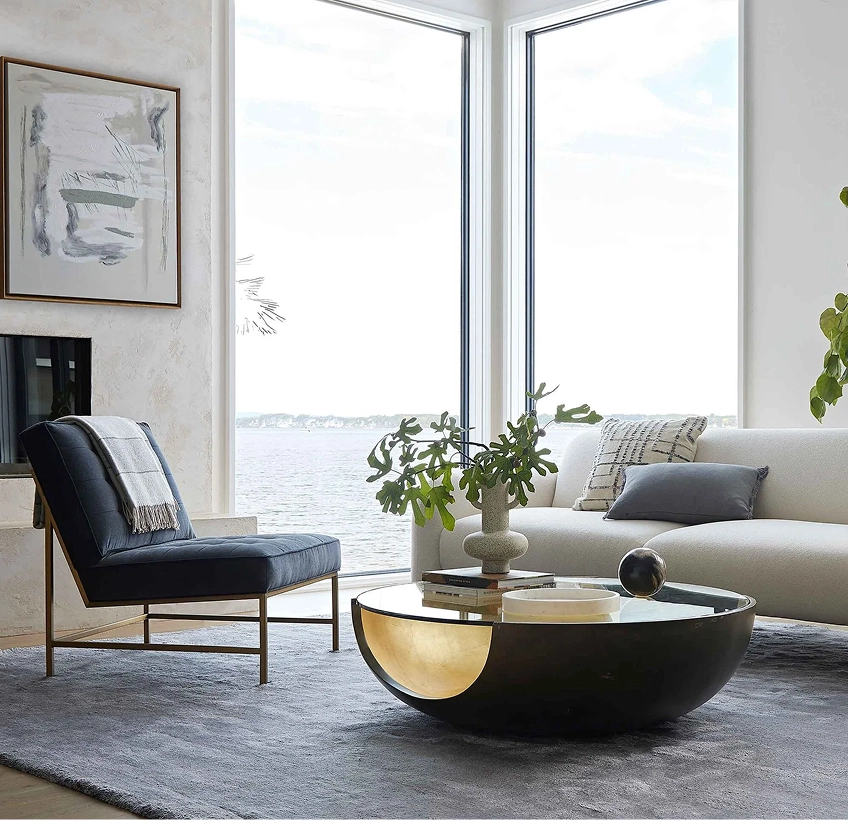 Soleil cocktail table by Mitchell Gold and Bob Williams