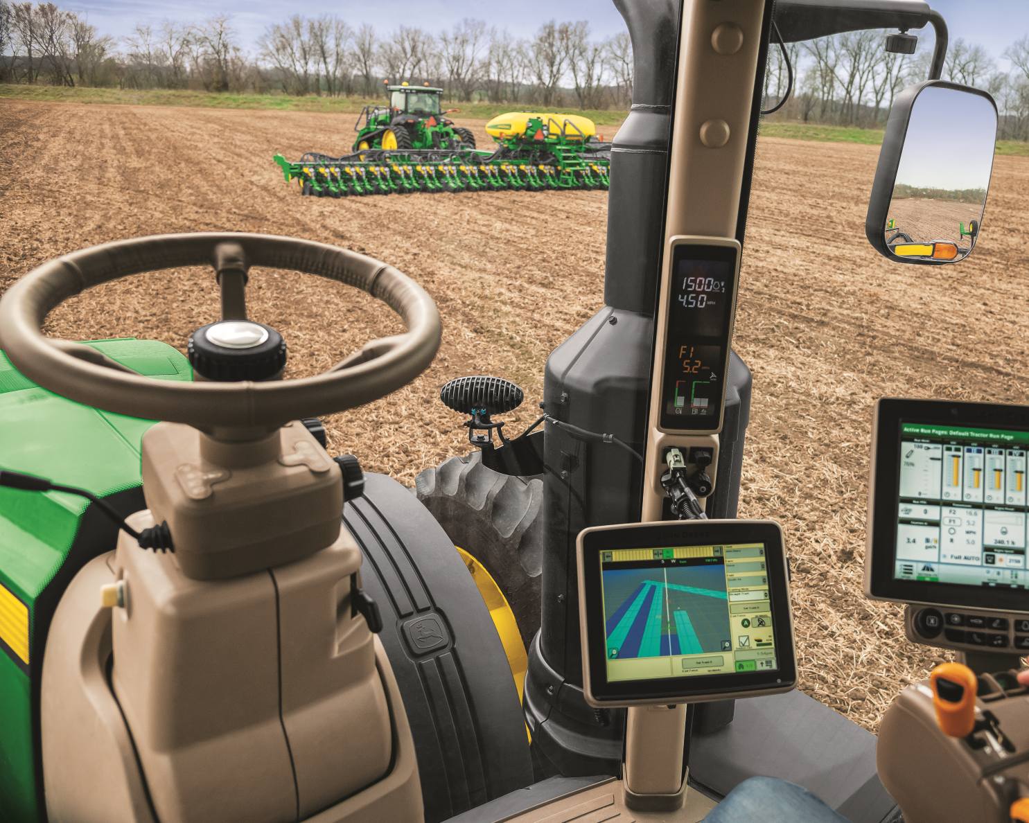 Machine Sync in cab.