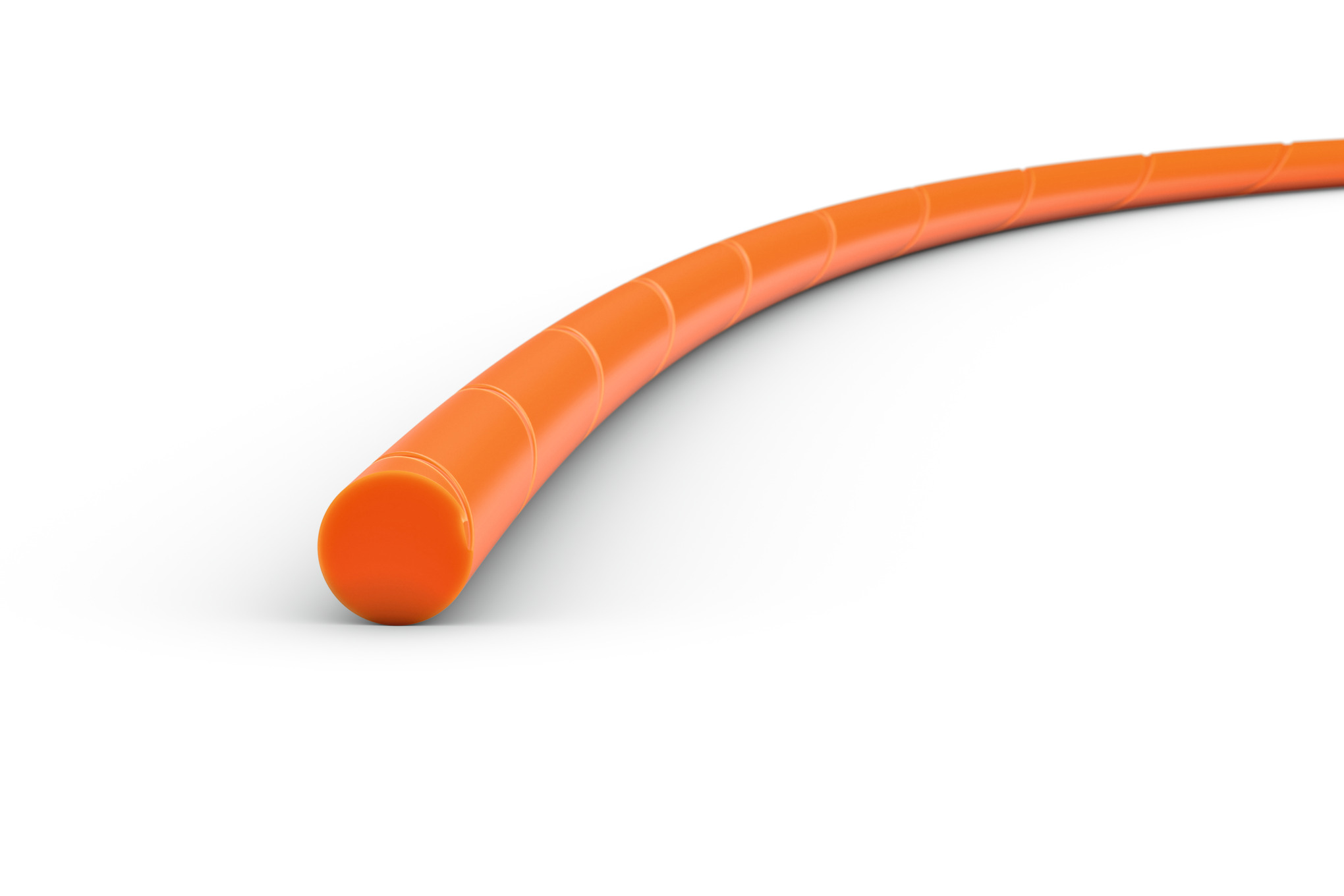 Round and quiet .095 mowing line: With groove profile for noise-reduced work